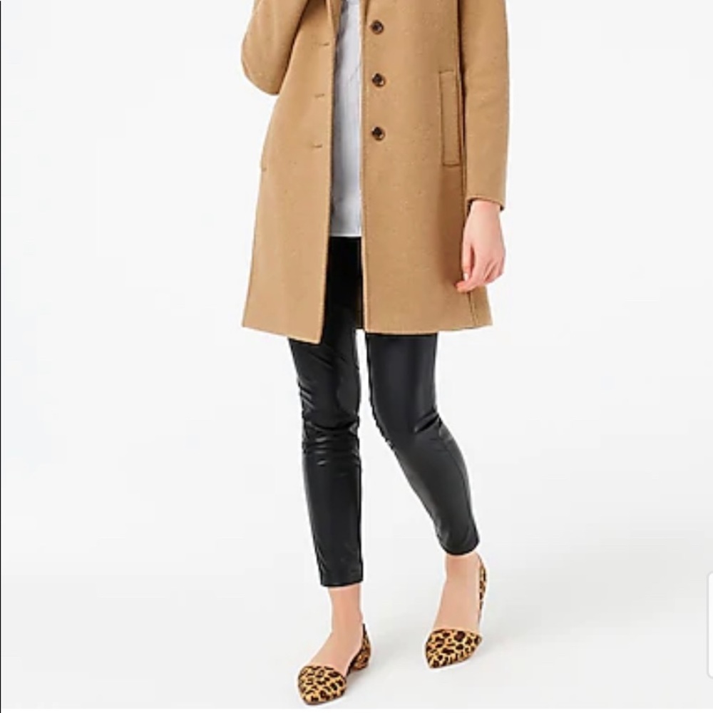 J.Crew Leopard Calf Hair Flats